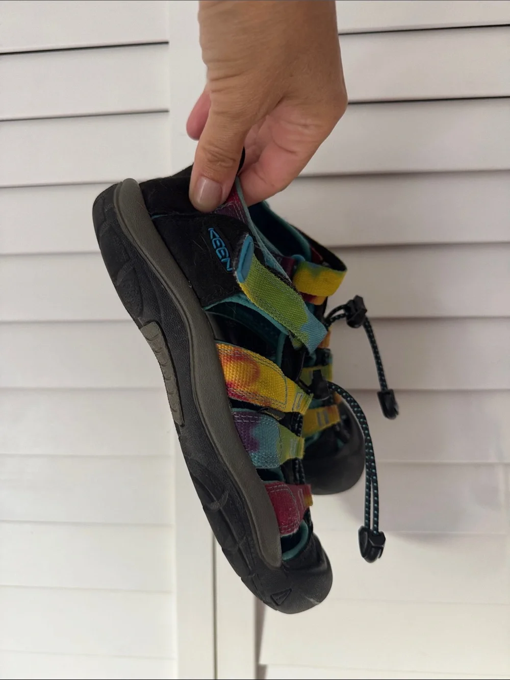 Kids Tie-Dye Keen Sandals